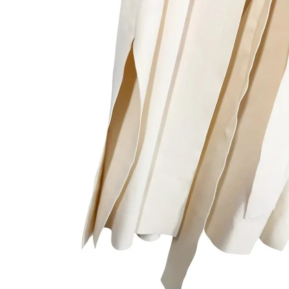 MAXMARA LEISURE Ivory Kardigan Damski Gordon Lightweight Smooth Size US Large - Picture 6 of 15